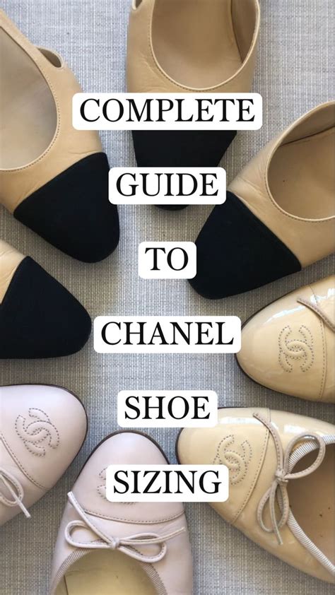 chanel classic shoes|chanel shoe size chart.